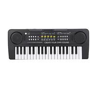 Jelquix Juguete Educativo de Instrumento Musical de Piano Eléctrico de 37 Teclas, Grabación de Percusión y Control de Ritmo, Regalo Conveniente para Niños, Adecuado para el Desarrollo del Cerebro,