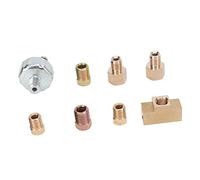 Jelquix Kit de Adaptador de Freno Hidráulico Resistente Al Desgaste Exquisito Reemplazo Reorganice las Líneas de Freno para una Conducción Más Segura, Metal ABS para Modificación de Automóvil