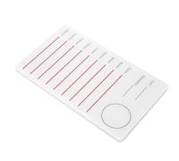 Jelquix Llamativa Paleta de Soporte para Pestañas de Gran Tamaño para un Injerto Eficiente para Uso Profesional en Salón y Uso Personal (Mesa de pestañas individual XL)