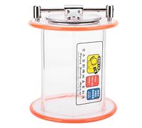 Jelquix Máquina Pulidora de Joyería Rotativa KT6808 con Cuatro Configuraciones de Velocidad para Fabricantes de Joyas, Material de Plexiglás Duradero