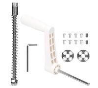Jelquix Mesa Elevadora para Enrutador, Plataforma Elevadora con Manivela Manual, Mesa con Varilla con Antideslizante y Varilla Roscada de Ajuste de Elevación de 40 Mm, Ideal para Carpintería