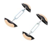 Jelquix Mini Ensanchador de Zapatos Ajustable, Almohadillas de Silicona Antideslizantes que Amplían el Ancho del Zapato y Alivian el Dolor de Pies, con Varilla de Aleación de Aluminio para Mujeres