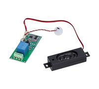 Jelquix Módulo de Reconocimiento de Voz HLK-V20 Chip de Control de Voz Inteligente Palabra de Activación Personalizada para Juguetes y Electrodomésticos Inteligentes
