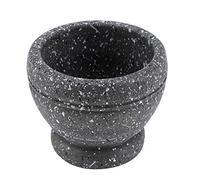 Jelquix Molinillo de Ajo Manual, Juego de Mortero y Mortero de Plástico PP, Ergonómico para Triturar Pastillas, Ideal para Uso en Cocina y Farmacia (patrón de granito)