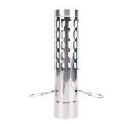Jelquix Parachispas para Tubos de Estufa, Tapa de Lluvia para Chimenea de Acero Inoxidable, Pararrayos de Malla con Construcción Duradera, Ideal para Tubos de Estufa de Leña de 2,36 Pulgadas,
