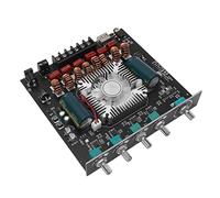 Jelquix Placa Amplificadora Bluetooth 5.1 de 220 W, 2.1 Canales, Placa Amplificadora de Subwoofer de Alto Rendimiento, de Control de Graves Agudos con Entrada AUX, USB y Bluetooth, Ideal para