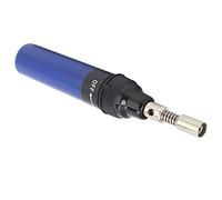 Jelquix Pluma de Soldador de Gas, Herramienta de Soldadura de Butano Portátil, Herramienta de Soldadura Ajustable 1300 para Reparaciones y Bricolaje Eléctrico, Recargable de 8ML (BLUE)