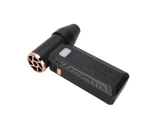 Jelquix Plumero de Aire Eléctrico, Soplador de Aire Inalámbrico Recargable con Batería de 8000 MAh y Luz LED, Ideal para Limpiar Teclado, PC, Acampar Al Libre, Viajar, Secar Pieles de Mascotas (BLACK)