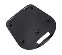Jelquix Práctica Bandeja Deslizante para Licuadora, Deslizador Ergonómico para Electrodomésticos de Cocina con y Almohadillas Protectoras para TM5 TM6 1 Unidad (BLACK)