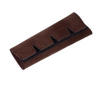 Jelquix Protector de Mano de Cuero para Trompa, Protector Antideslizante, Envoltura de para Mayor Comodidad y Fuerza de Agarre para Jugadores de Trompa (BROWN)