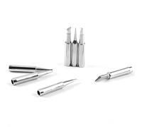 Jelquix Puntas de Cautín de Cobre sin Plomo 900M-T Juego de 10 para Estación de Retrabajo de Soldadura, Adecuadas para Estaciones de Soldadura 936, 937, 938, 969, 8586, 852D (#1)