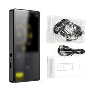 Jelquix Reproductor MP3 HiFi con BT 5.0 y Radio FM, Reproductor de Música Portátil con Pantalla de 2,4 Pulgadas, Memoria Incorporada de 32 GB Compatible con Tarjeta TF de 128 GB, Batería de 1500 MAh