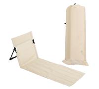Jelquix Sillón Plegable Al Aire Libre, Tapete de Playa Portátil y Liviano, Sillón para Tomar el Sol, Acampar, Leer en la Piscina, Tela Oxford de Aleación de Aluminio para Césped de Patio Trasero (1