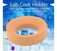 Jelquix Soporte de Corcho para Matraz de Laboratorio Soporte de Anillo de Corcho Sintético de para Matraz de Fondo Redondo de 80 Mm a 160 Mm Ideal para Experimentos Científicos (Diámetro exterior