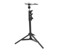 Jelquix Soporte Rectangular para Trípode para Satélite, Ajustable de Aleación de Aluminio con Adaptador de Tubo, Pies Antideslizantes, Ideal para Mini Antena Parabólica, Camping, RV y Viajes