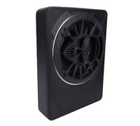 Jelquix Subwoofer para Automóvil de 10 Pulgadas y 800 W, Subwoofer Delgado y Activo Debajo del Asiento, Amplificador Incorporado con Luz Ambiental LED, Ideal para Camiones Automóviles