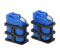 Jelquix Tanque de Combustible Simulado de Coche RC, Accesorio de Decoración de Mini Lata de Aceite, Tanque de Combustible de Plástico Ligero para Coche Trepador de Control Remoto 1/8 1/10 (Blue)