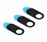 Jelquix Tapa de Lente de Metal Etiqueta de Privacidad de la Cámara Cubierta de Cámara Web para Tabletas con Teléfonos Inteligentes, Protección de Web Delgada para Seguridad Cibernética, Adecuada