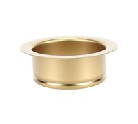 Jelquix Triturador de Desperdicios Brida, Compatible con Aberturas de | Brida de drenaje extendida de acero inoxidable con junta para sellado de fugas, acabado en oro cepillado