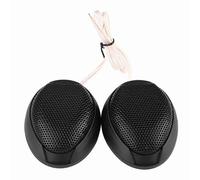 Jelquix Tweeter Compacto para Automóvil Apto para Mini Altavoz con Pegamento para Disfrutar Mejor de la Música para Uso Universal (Black)