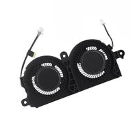 Jelquix Ventilador de Refrigeración para CPU de Ordenador Portátil, Diseño Duradero y Pequeño para XPS 13 9370 9380 0980WH 980WH, Conexión de 4 Pines