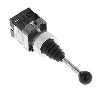 Jelquix XD2PA22CR Interruptor de Palanca de Mando Momentáneo Stick, Retorno por Resorte 2NO 2 Posiciones para Control Industrial, Resistente Al Agua, Aceite y Polvo Escena aplicable: Circuitos CA/CC