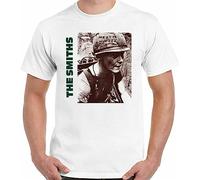 JELU Gown The Smiths T-Tshirts Camisetas y Tops Meat is Murder Mens Album Cover Morrissey Top White(Medium)
