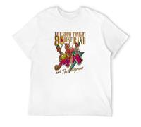 Jem and The Hologram Best Evergift Idea Fun Men's T-Shirt Unisex White Cotton Print tee Shirts XL