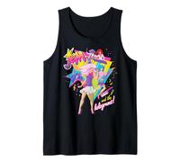 Jem and The Holograms Full Band Rocking out 80's Rock Retro Camiseta sin Mangas