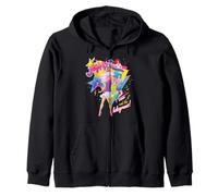 Jem and The Holograms Full Band Rocking out 80's Rock Retro Sudadera con Capucha