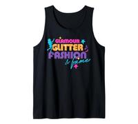 Jem and The Holograms Glamour Glitter Fashion & Fame Vintage Camiseta sin Mangas