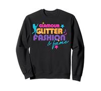 Jem and The Holograms Glamour Glitter Fashion & Fame Vintage Sudadera