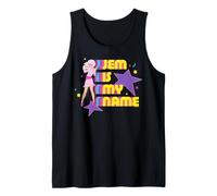 Jem and The Holograms Jem Is My Name Alter-Ego Jem Retro Camiseta sin Mangas