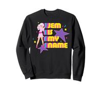 Jem and The Holograms Jem Is My Name Alter-Ego Jem Retro Sudadera