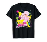 Jem and The Holograms Jem Pop Star Singing Stars & Geometric Camiseta