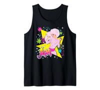 Jem and The Holograms Jem Pop Star Singing Stars & Geometric Camiseta sin Mangas