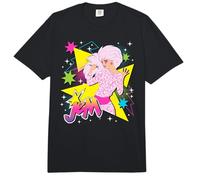 Jem and The Holograms Jem Pop Star Singing Stars & Geometric Comfort Colors Adult Heavyweight T-Shirt