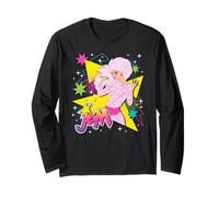 Jem and The Holograms Jem Pop Star Singing Stars & Geometric Manga Larga
