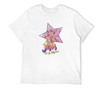 Jem and The Holograms Men's T-Shirt Unisex White Cotton Print tee Shirts 3XL