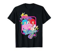 Jem and The Holograms Pop-Rock Band Portrait Guitar Icon Camiseta