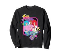 Jem and The Holograms Pop-Rock Band Portrait Guitar Icon Sudadera