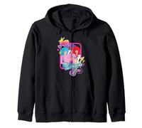 Jem and The Holograms Pop-Rock Band Portrait Guitar Icon Sudadera con Capucha