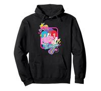 Jem and The Holograms Pop-Rock Band Portrait Guitar Icon Sudadera con Capucha
