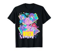 Jem and The Holograms Rock Stars Anime Style Band Portraits Camiseta