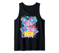 Jem and The Holograms Rock Stars Anime Style Band Portraits Camiseta sin Mangas