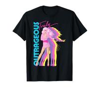 Jem and The Holograms Truly Outrageous Jem Silhouettes Retro Camiseta