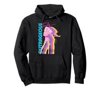 Jem and The Holograms Truly Outrageous Jem Silhouettes Retro Sudadera con Capucha
