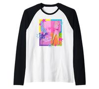 Jem and The Holograms Truly Truly Truly Outrageous Jem Retro Camiseta Manga Raglan