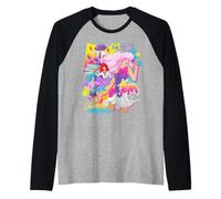 Jem and The Holograms Truly Truly Truly Outrageous Showtime Camiseta Manga Raglan