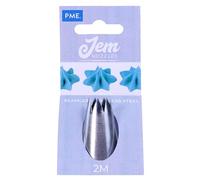 JEM Boquilla de Estrella Abierta Mediana nº 2M